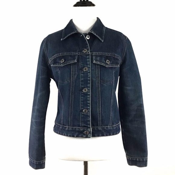 GAP Jackets & Blazers - ❌SOLD❌GAP Denim Jean Jacket Dark Wash Stretchy XS